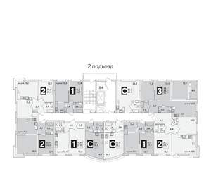 1-к квартира, вторичка, 37м2, 10/16 этаж