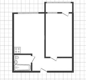 1-к квартира, вторичка, 36м2, 3/24 этаж