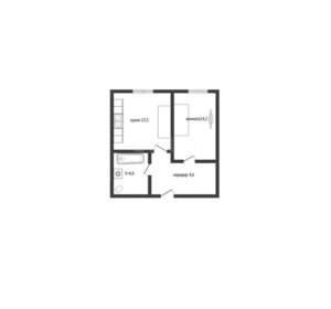 2-к квартира, вторичка, 54м2, 3/5 этаж