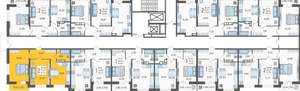 2-к квартира, вторичка, 52м2, 3/12 этаж