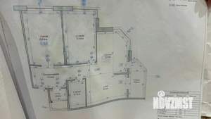 3-к квартира, вторичка, 106м2, 12/22 этаж