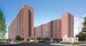 2-к квартира, строящийся дом, 58м2, 2/12 этаж