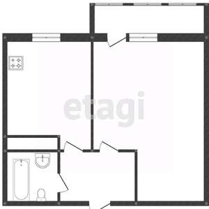 1-к квартира, вторичка, 34м2, 3/9 этаж