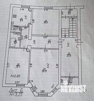 3-к квартира, вторичка, 87м2, 1/4 этаж