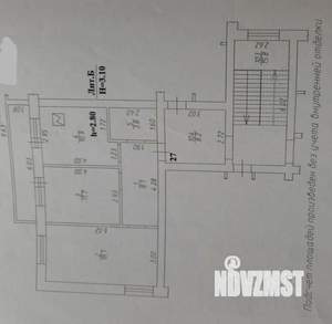 2-к квартира, вторичка, 53м2, 4/6 этаж