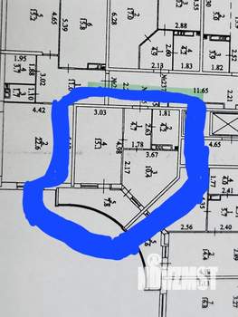 1-к квартира, вторичка, 39м2, 7/22 этаж