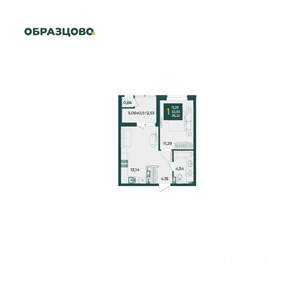 1-к квартира, вторичка, 36м2, 3/18 этаж