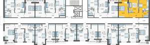 2-к квартира, вторичка, 50м2, 15/16 этаж