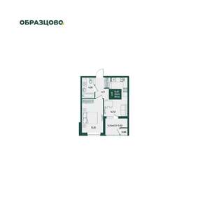 1-к квартира, вторичка, 39м2, 17/18 этаж