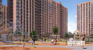 1-к квартира, строящийся дом, 51м2, 15/16 этаж