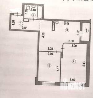 2-к квартира, вторичка, 64м2, 5/24 этаж