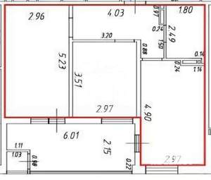 2-к квартира, сданный дом, 66м2, 12/18 этаж