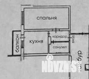 1-к квартира, вторичка, 38м2, 7/16 этаж