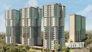 2-к квартира, вторичка, 53м2, 6/24 этаж