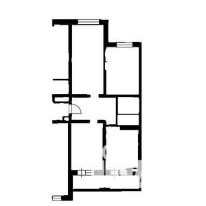 3-к квартира, сданный дом, 80м2, 20/22 этаж