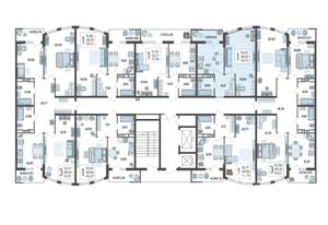 1-к квартира, вторичка, 40м2, 20/21 этаж