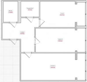 2-к квартира, вторичка, 67м2, 2/6 этаж