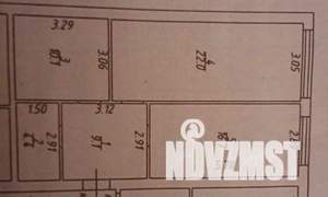 2-к квартира, вторичка, 62м2, 4/5 этаж