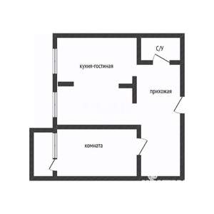 2-к квартира, вторичка, 46м2, 8/24 этаж