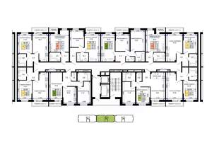 1-к квартира, вторичка, 38м2, 2/16 этаж
