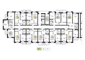 1-к квартира, вторичка, 45м2, 19/19 этаж