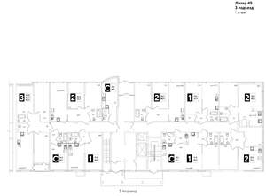 2-к квартира, вторичка, 58м2, 1/16 этаж
