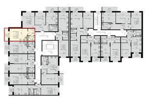 Студия квартира, вторичка, 29м2, 3/3 этаж