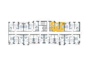 2-к квартира, вторичка, 51м2, 16/19 этаж