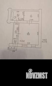 2-к квартира, вторичка, 38м2, 1/2 этаж