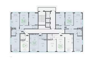 2-к квартира, вторичка, 66м2, 11/24 этаж