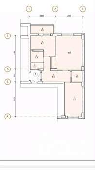 2-к квартира, вторичка, 56м2, 1/7 этаж