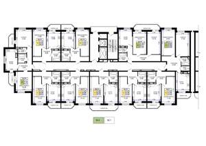 2-к квартира, вторичка, 65м2, 9/19 этаж