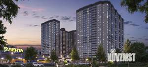 1-к квартира, строящийся дом, 41м2, 13/24 этаж