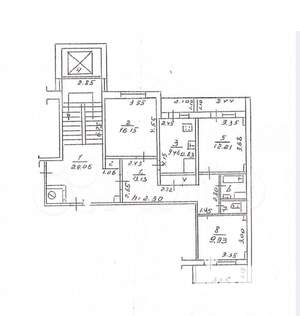 3-к квартира, вторичка, 70м2, 3/10 этаж