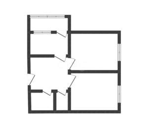 2-к квартира, вторичка, 53м2, 2/14 этаж
