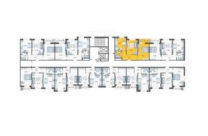 2-к квартира, вторичка, 51м2, 11/16 этаж