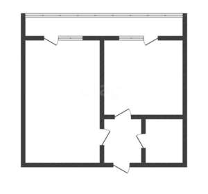 1-к квартира, вторичка, 37м2, 11/16 этаж