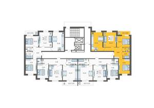 3-к квартира, вторичка, 68м2, 4/12 этаж
