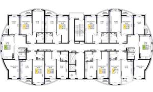 2-к квартира, вторичка, 66м2, 4/19 этаж