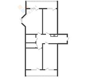 3-к квартира, вторичка, 76м2, 5/24 этаж