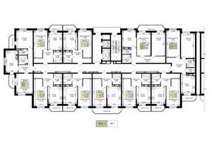 1-к квартира, вторичка, 45м2, 3/19 этаж