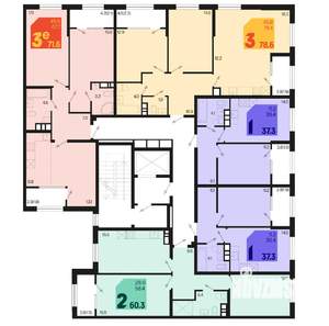 1-к квартира, вторичка, 37м2, 5/18 этаж