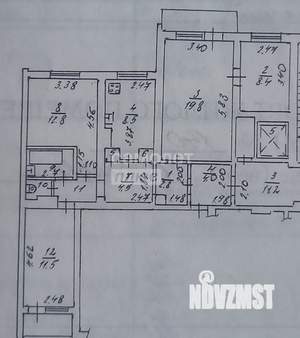 4-к квартира, вторичка, 78м2, 8/9 этаж