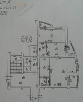 2-к квартира, вторичка, 100м2, 2/6 этаж