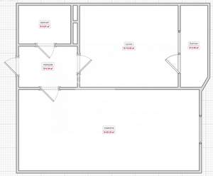1-к квартира, вторичка, 49м2, 2/17 этаж