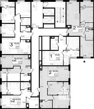 2-к квартира, вторичка, 38м2, 13/18 этаж