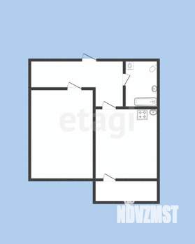 1-к квартира, вторичка, 35м2, 8/16 этаж