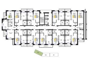 1-к квартира, вторичка, 49м2, 8/15 этаж