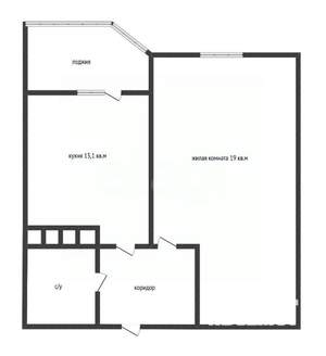 1-к квартира, вторичка, 36м2, 4/24 этаж