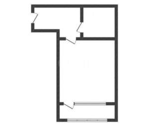 Студия квартира, вторичка, 26м2, 4/24 этаж